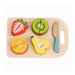 Frutas Para Cortar De Madera 6 piezas - Magnific Acacia - comprar online
