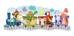 El Tren De Los Animales Puzzle De Viaje + Libro - comprar online