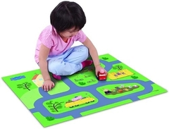 Peppa Pig Alfombra De Fieltro Suave De 80 X 70 Con Vehículo en internet