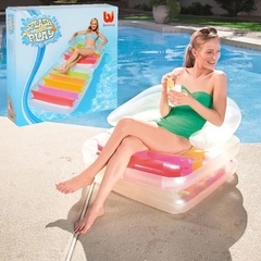 Colchoneta Sillón Fashion Plegable Inflable - Bestway - Juguetería Pekita's