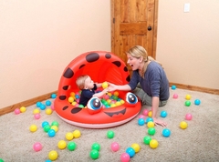PILETA CON TECHO ANIMALES 97X66CM colores varios - BESTWAY - comprar online