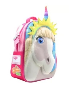 Mochila La Granja De Zenón Cresko Caballo Margarita - Cresko en internet