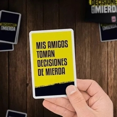 Decisiones De Mierda Juego De Cartas - Buro - comprar online