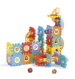 Rolling Ball, Tube & Blocks 125 Piezas - ditoys - comprar online