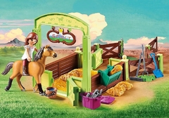 PLAYMOBIL DreamWorks Spirit Establo Fortu Y Spirit - comprar online