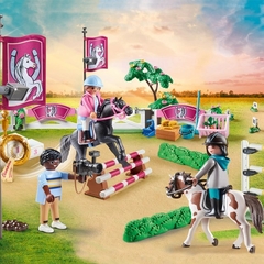 PLAYMOBIL Torneo de Equitación con 188 piezas - Juguetería Pekita's