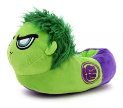 Pantufla peluche con luces hulk - phi phi - comprar online