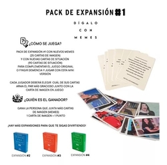 Digalo Con Memes Expansión Pack #1 en internet