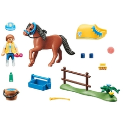 Playmobil Figura Con Pony Coleccionable Galés - tienda online