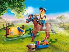 Playmobil Figura Con Pony Coleccionable Galés en internet