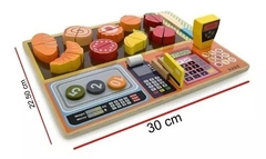 Juego De Encastre Puesto De Frutas Didáctico - Kabi - comprar online