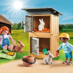 Playmobil Country set Alimentación De Conejos - comprar online