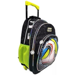 Mochila Con Carro 18'' Pelota De Futbol - phi Phi en internet