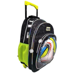 Mochila Con Carro 18'' Pelota De Futbol - phi Phi en internet