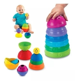 Tazas Apilables Encastre Divertidas - Mattel Fisher price - tienda online