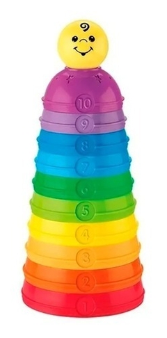 Tazas Apilables Encastre Divertidas - Mattel Fisher price en internet