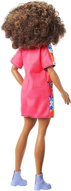 Muñeca Barbie fashionista pelo con rulos - mattel - comprar online
