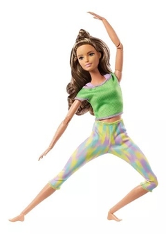Muñeca Barbie yoga made to move - mattel en internet