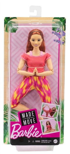 Muñeca Barbie yoga made to move 07 - mattel - Juguetería Pekita's