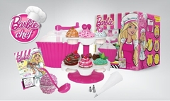 Chef barbie Glam: Fábrica De Pan Y Pizza y fábrica de cup cakes - faydi - Juguetería Pekita's