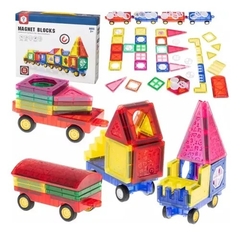 Bloques De Construcción Magnéticos Magnet Blocks 72 Piezas - tienda online