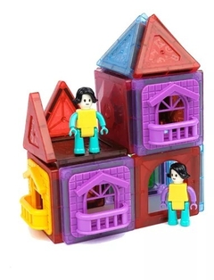 Bloques De Construcción Magnéticos Magnet Blocks 61 Piezas - tienda online