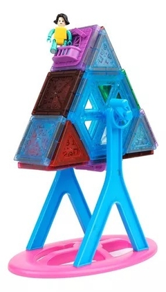 Bloques De Construcción Magnéticos Magnet Blocks 61 Piezas - Juguetería Pekita's