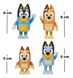 Bluey Pack Con4 Figuras Articuladas - comprar online