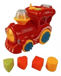 Tren Loco Locomotora Con Luz Y Sonido - El Duende Azul - comprar online