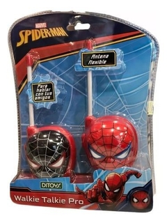 Walkie Talkie Pro Spiderman - Ditoys - comprar online