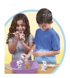 Color My Pet Friends 4 Animalitos Para Pintar Y Lavar - ditoys - tienda online