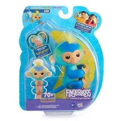 Fingerlings Monito Interactivo Leo Azul - comprar online