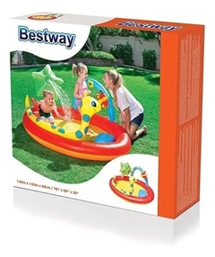 Pileta Inflable Centro Actividades Chorro Agua - bestway - tienda online