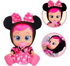 Cry Babies Muñeca 30cm Disney Minnie - Juguetería Pekita's