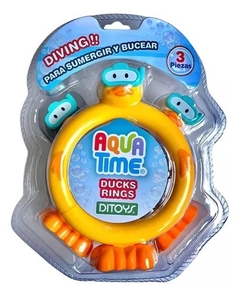Aqua Time Ducks Rings - ditoys en internet
