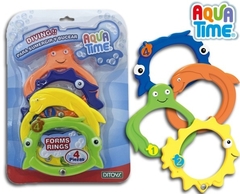 forms rings aqua time - ditoys - comprar online