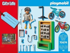 Playmobil Taller De Bicicletas City Life - tienda online