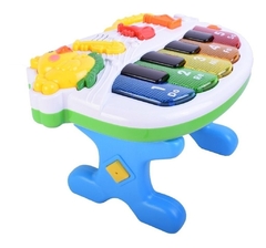 PIANO CON LUZ Y SONIDO - EL DUENDE AZUL en internet