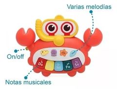 cangrejo musical - el duende azul - comprar online