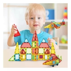 Bloques Magnéticos Magnetic Tiles 90 piezas en internet