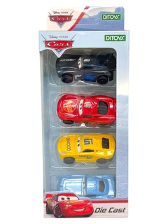 Set de autos Cars x 4 de metal – Ditoys - comprar online