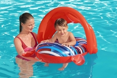 Imagen de Asiento Flotador Salvavidas Cangrejo Bebé colores varios - Bestway