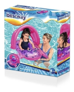 Asiento Flotador Salvavidas Cangrejo Bebé colores varios - Bestway en internet