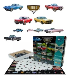 Puzzle 1000 piezas Autos Americanos Serie 1960 - faydi en internet