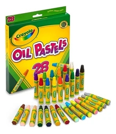 Crayones pasteles al óleo Oil Pastels x28 - Crayola en internet