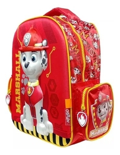 Mochila 3d Marshall Paw Patrol Espalda 12" - Wabro - Juguetería Pekita's
