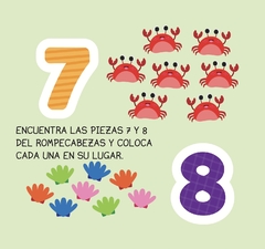 Libro De Actividades Aprende Sobre los números - Juguetería Pekita's