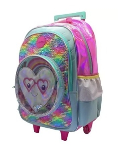 Mochila Love con carro 18" - Cresko - tienda online