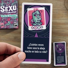 Juego Cartas Datos No Opiniones Sexo Y Otras Chanchadas - buró - Juguetería Pekita's