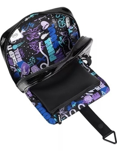 Cartuchera Holo Punk Purple Escolar Vinilo - Chimola - Juguetería Pekita's